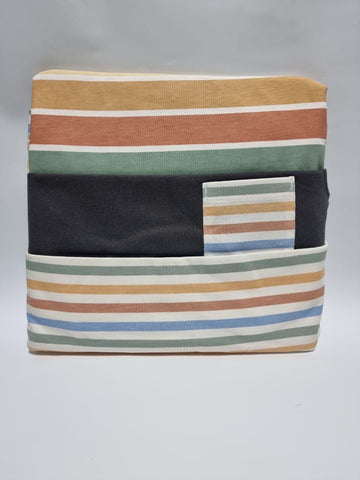 George Stripe Short Pyjamas 3 Pack