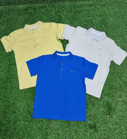 George Polo Solid Colors 3 Shirts Set