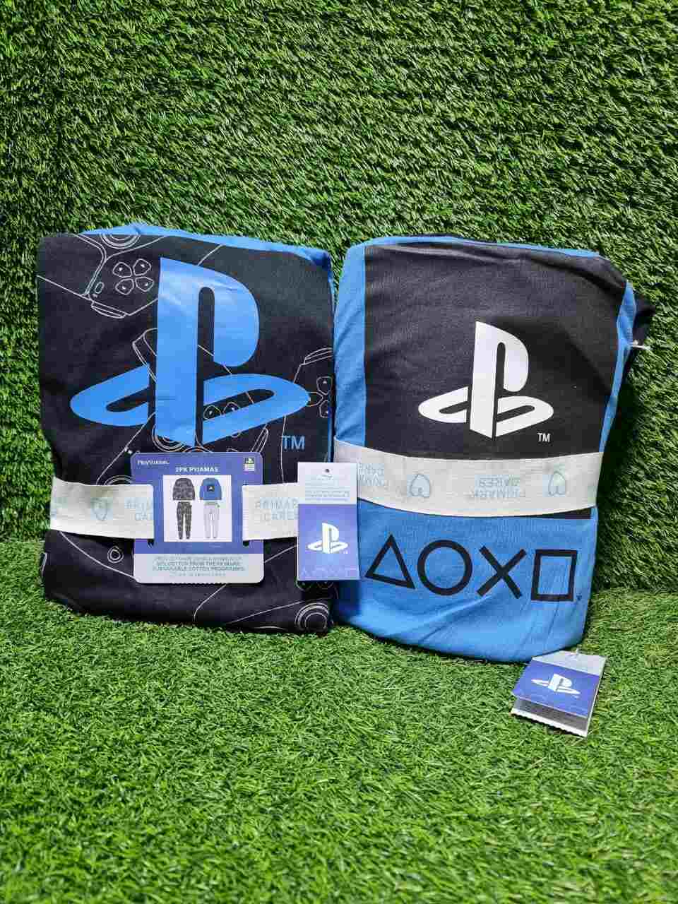 Primark 2pk Playstation Print Pajamas 7-8 Years