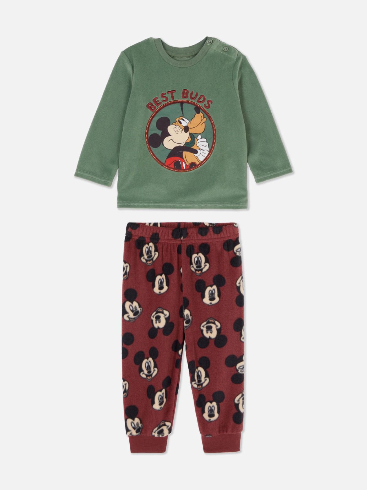 Mickey Fleece Pyjamas Primark