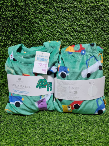 Cars Fleece Pyjamas Primark