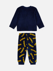 Disney The Lion King Baby Boy Navy Fleece Pyjama Set
