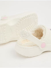 George at ASDA Kids Bluey Fleece Lined Clogs