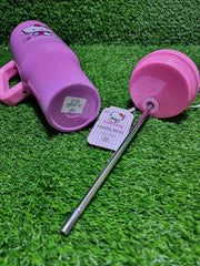 Smiggle Hello Kitty Stainless Steel Straw Tumbler