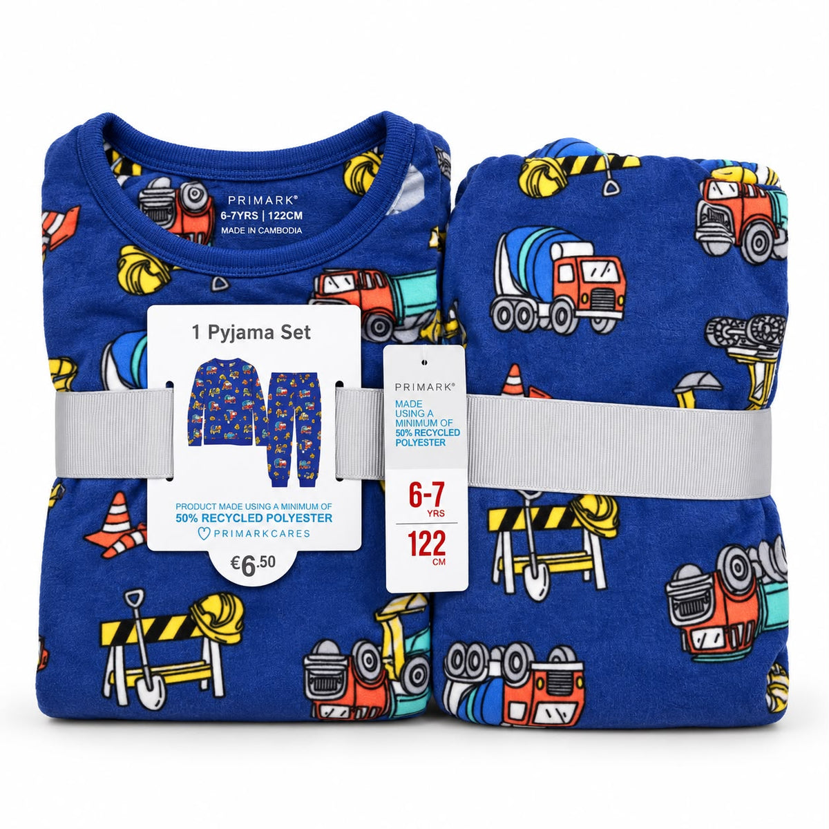 Primark Truck Fleece Pyjamas Set
