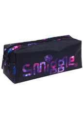 Smiggle UK Galaxy Print Double Zip Kids Pencil Case