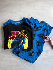 Marvel Black Panther Kids Fleece Pyjama Set for Boys
