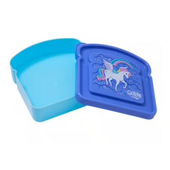 Smiggle Blue Unicorn Lunch Box